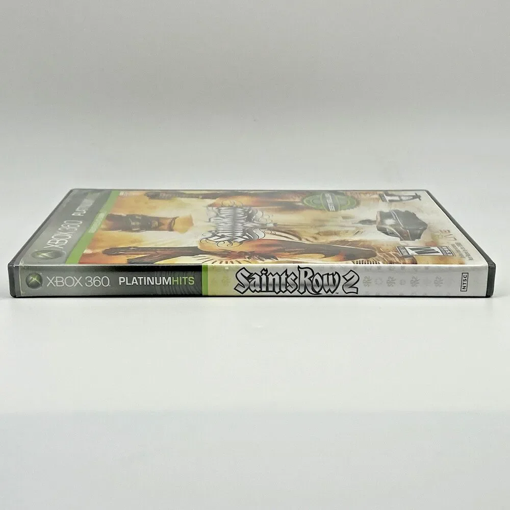 Saints Row 2 XBOX 360 Platinum Hits Video Game Tested Working